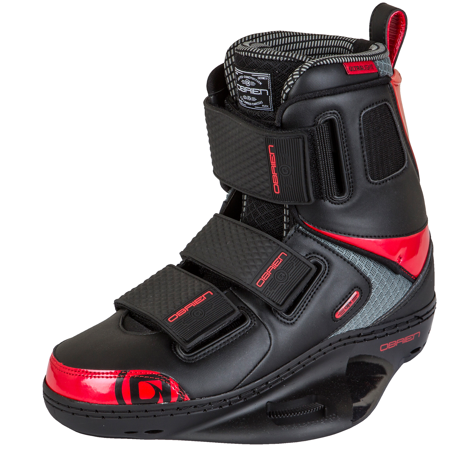 Fixations De Wakeboard Obrien Pro Series Gtx - Rouge