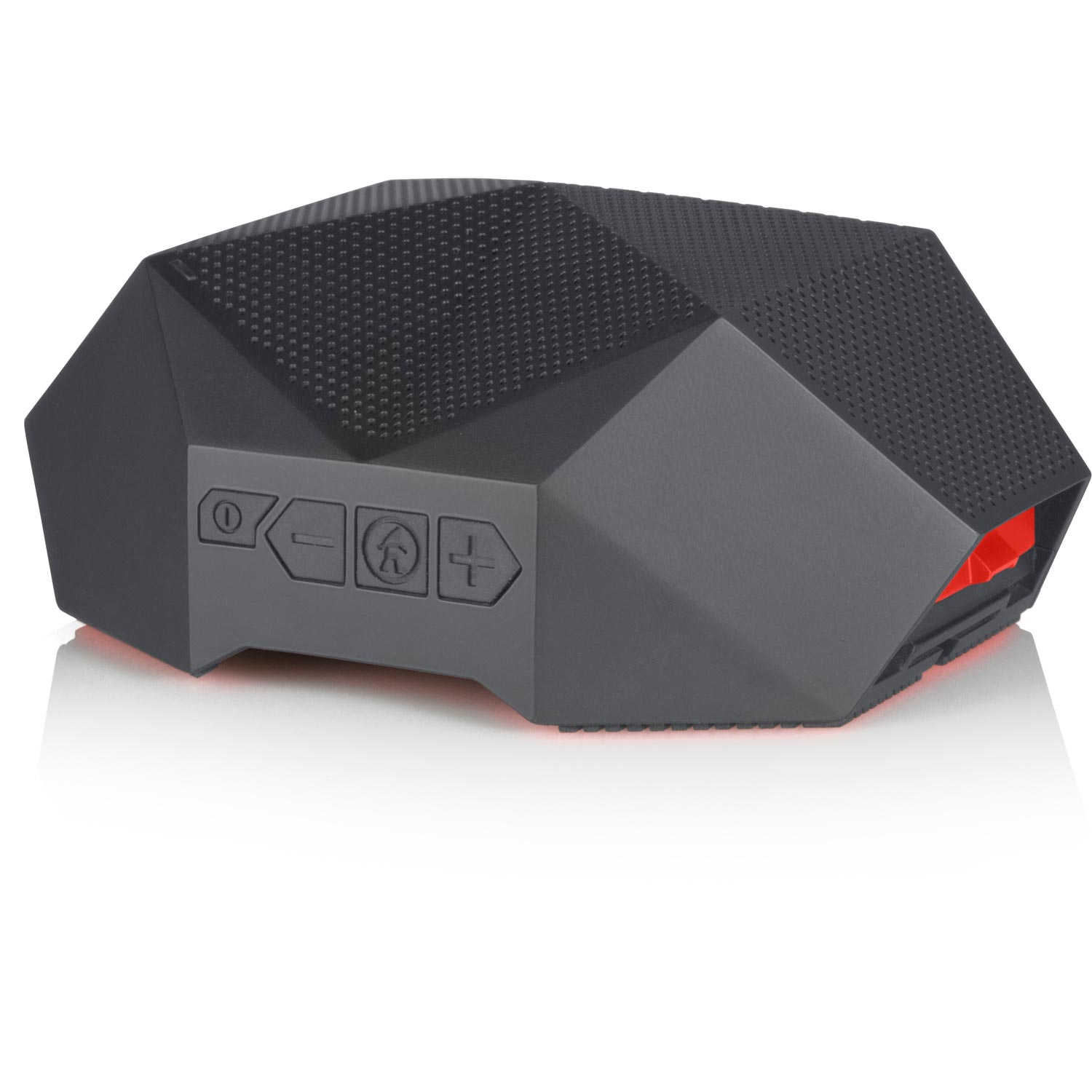 Outdoor Tech Turtle Shell 3.0 Boombox Sans Fil Robuste - Gris / Orange