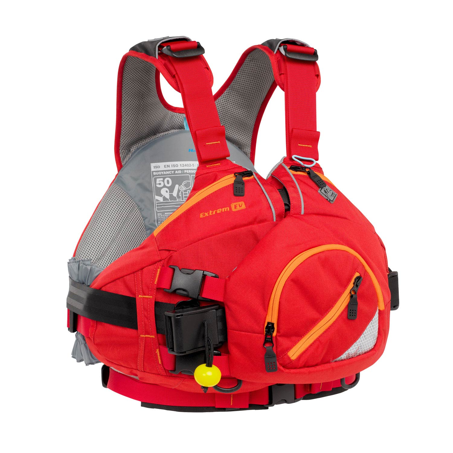 Gilet D'aide À La Flottabilité Pfd Pour L'eau Blanche Palm Extrem - Rouge