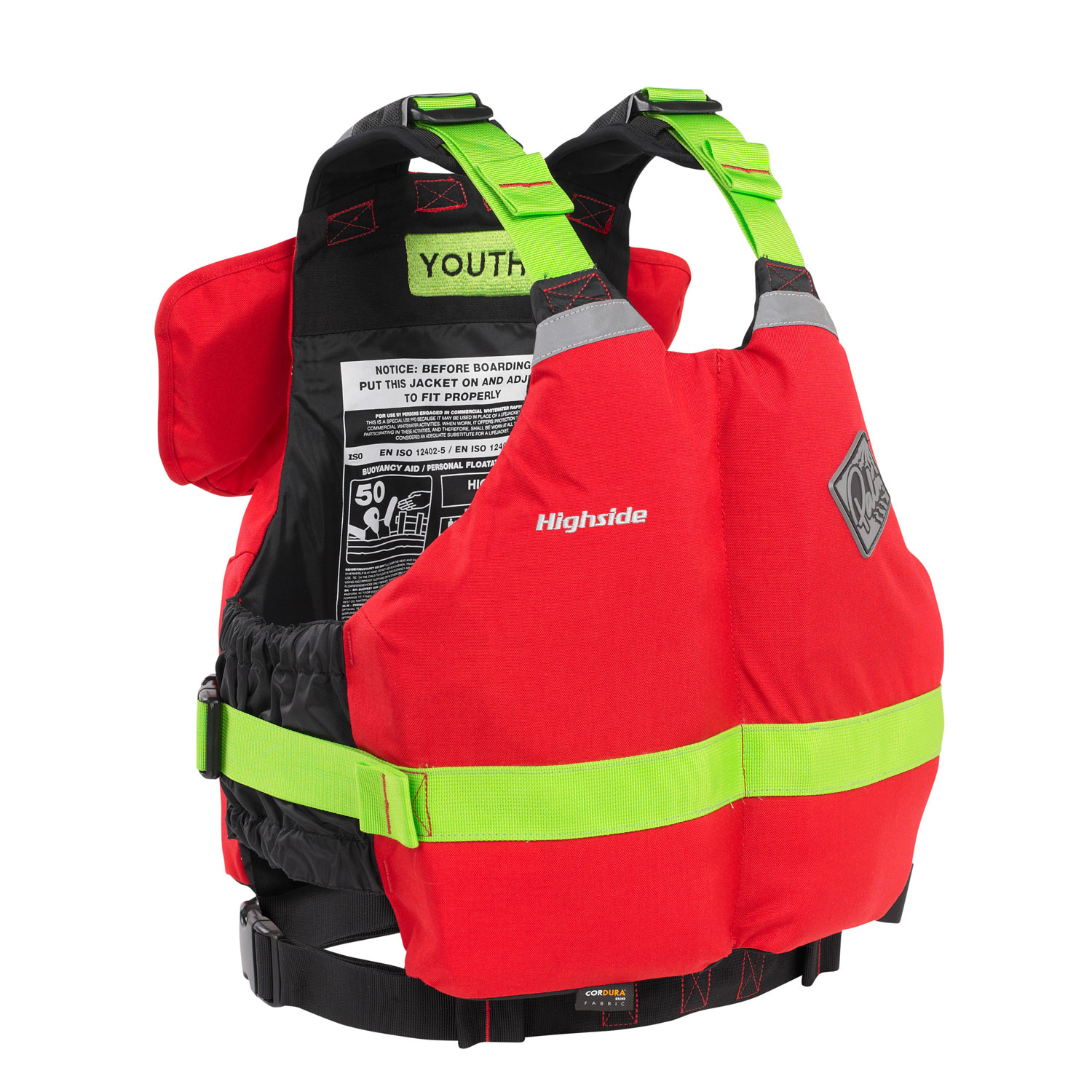Gilet De Sauvetage Palm Highside Rafter Pour Jeunes - Rouge