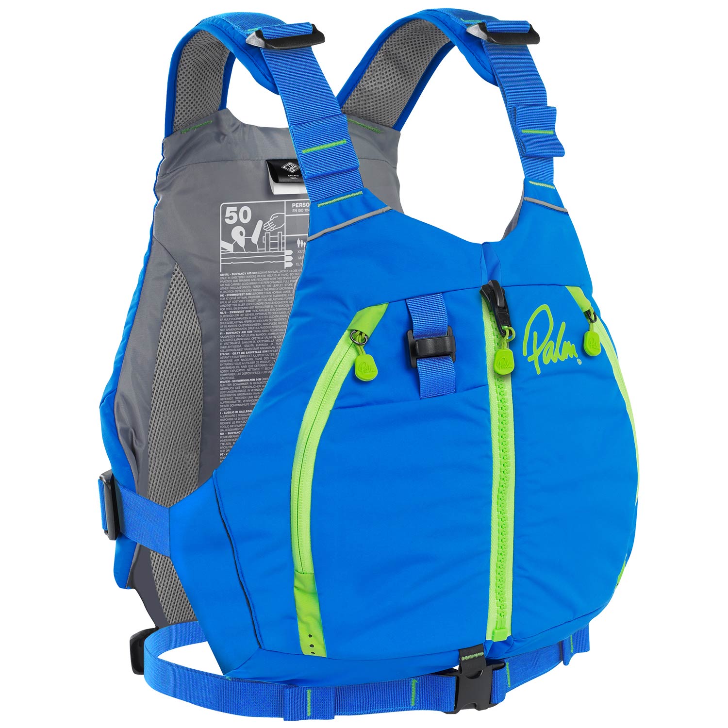 Gilet De Flottabilité Palm Peyto Pfd Kayak - Bleu
