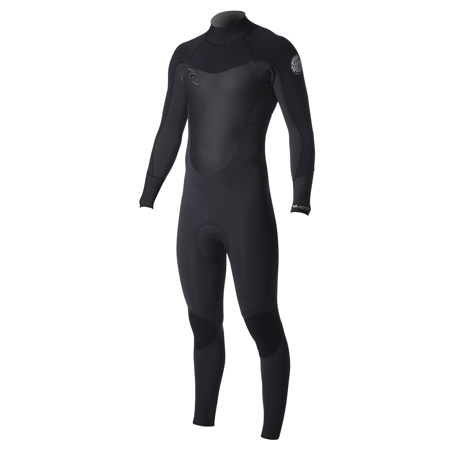 Combinaison Rip Curl Dawn Patrol 3/2 Mm À Dos Zippé - Noir