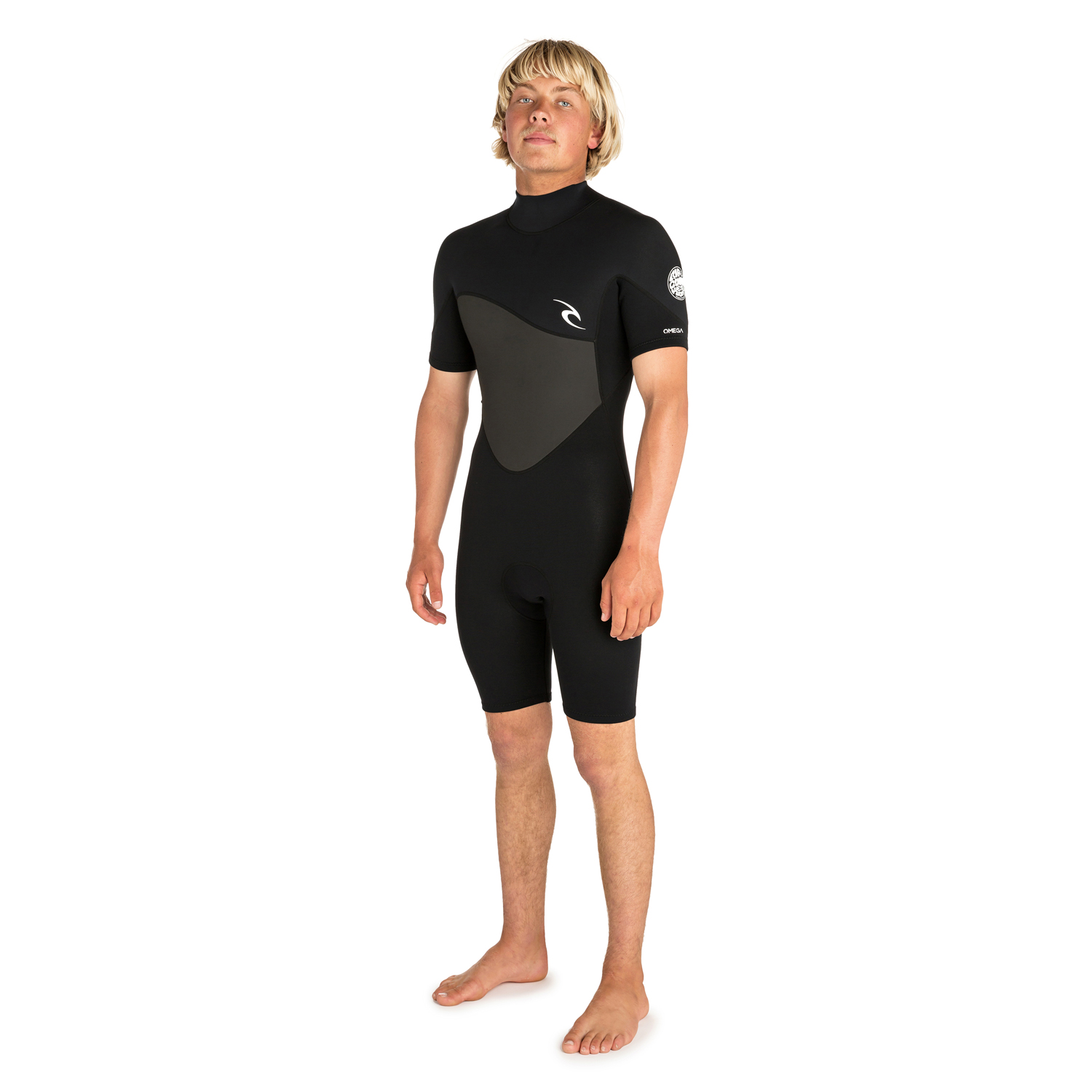 Combinaison Rip Curl Omega 1.5Mm À Zip Au Dos Et À L'arrière - Noir
