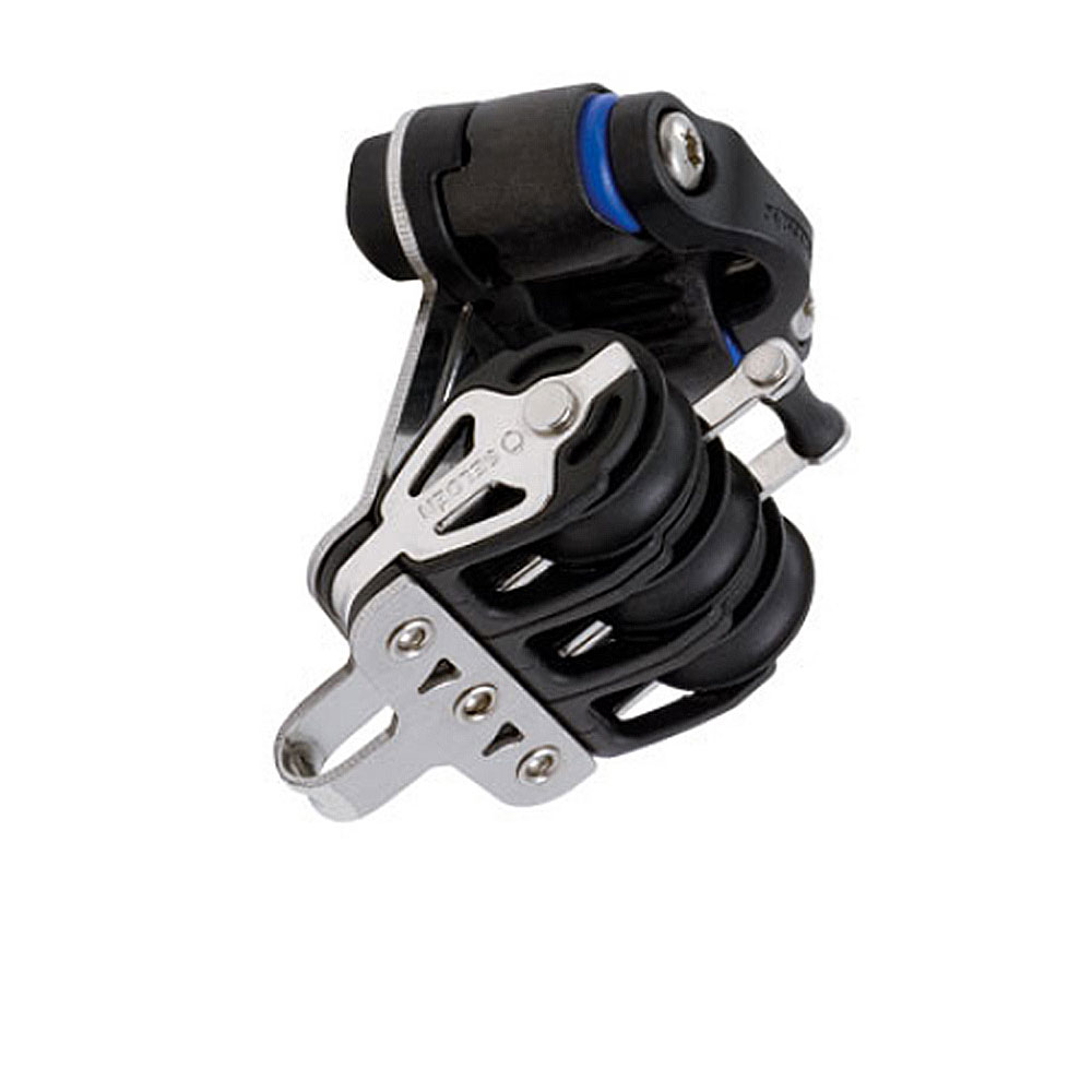 Bloc Triple Selden 20 Mm Avec Becquet Et Taquet À Came