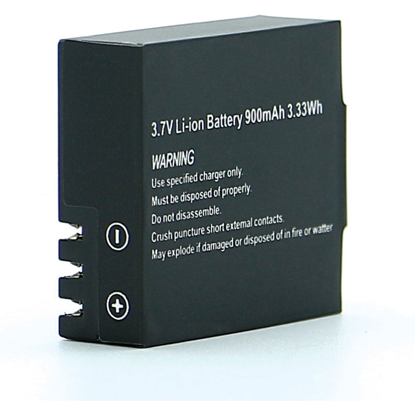 Silverlabel Focus Action Camera Batterie Pour Modèles 4K, 1080P Et 720P
