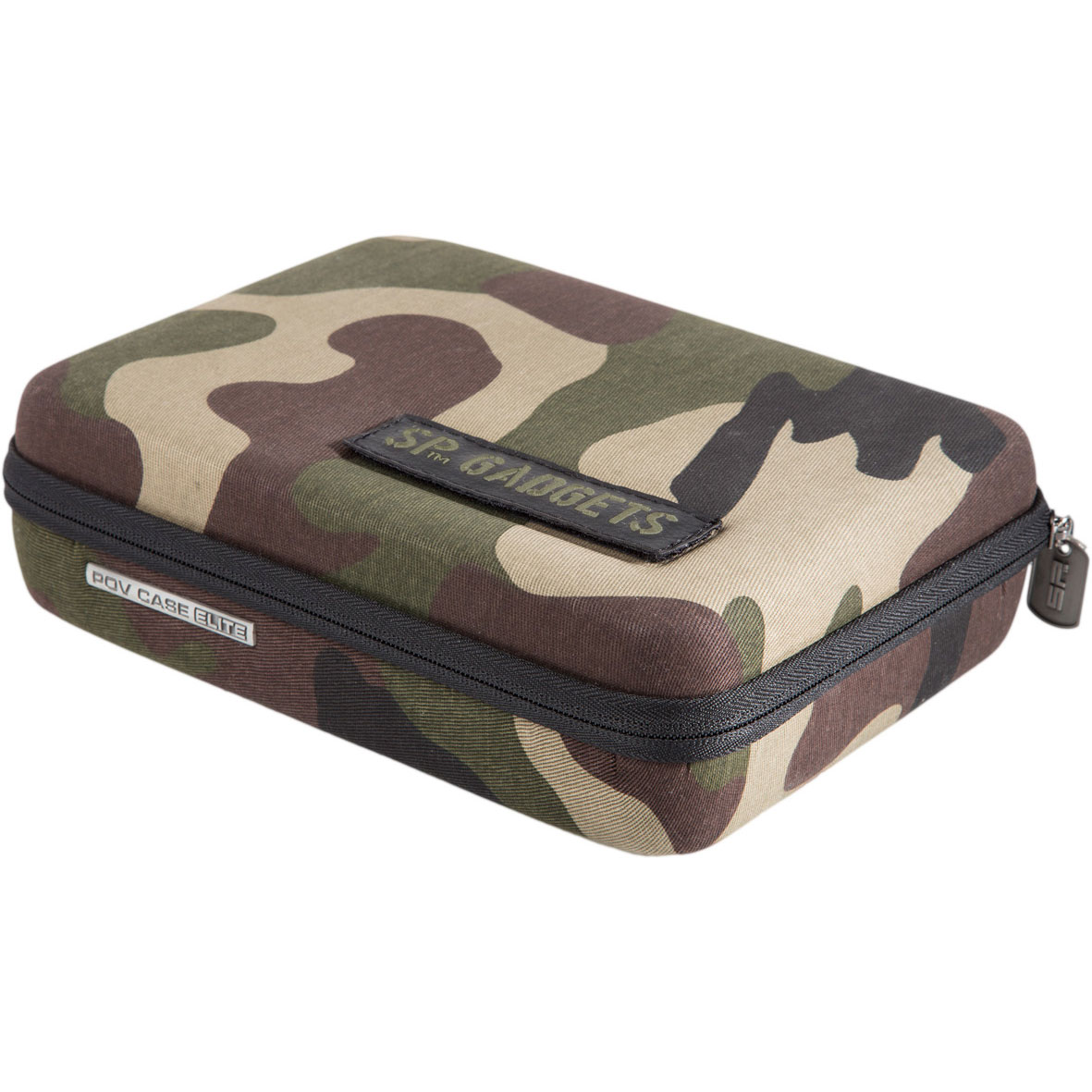Sp Gadgets Pov Stockage Cas Elite Core Pour Action Cameras - Camo