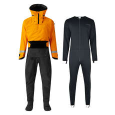Combinaison Étanche Et Sous-Combinaison Typhoon Sea Kayak He | Con-Zip |  - Mandarine/gris