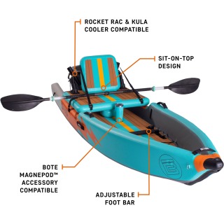 Kayak Gonflable Aérodynamique Bote Deus 11' 2024 - Native 110Ide22Na