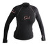 Gul Evotherm Flatlock Manches Longues Womens Rash Vest / Guards - Noir