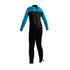 Réponse Gul Steamer 3 / 2Mm Juniors Filles Combinaison - Noir / Turq