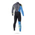 Crossfire 5/4 Mystic Gbs Backzip Combinaison 2 015 - Bleu