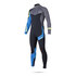 Crossfire 5/4 Mystic Gbs Backzip Combinaison 2 015 - Bleu