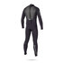 Mystic Majestic 5/3 Gbs Backzip Combinaison - Noir