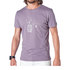 Kitesurf Mystic T-Shirt - Barrel - Gris Violet