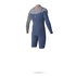 Mystic Artistique 3/2 Gbs Longarm Shorty Avant Zip Wetsuit - Marine