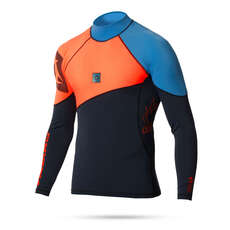 Mystic Crossfire Longleeve Rashvest - Coral Mystic Crossfire Longleeve Rashvest - Coral