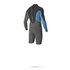 Mystic Crossfire 3/2 Gbs Shortarm Shorty Backzip Combinaison De Plongée - Gris