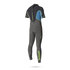 Mystic Crossfire 3/2 Gbs Shortarm Backzip Combinaison - Gris