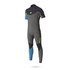 Mystic Crossfire 3/2 Gbs Shortarm Backzip Combinaison - Gris