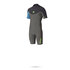Mystic Crossfire 3/2 Gbs Shorty Backzip Combinaison - Gris