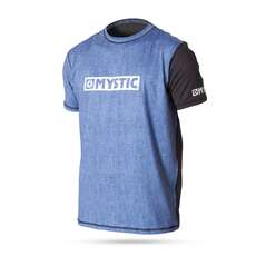 Mystic Majestic Loosefit Manches Courtes Rashvest - Denim Mystic Majestic Loosefit Manches Courtes Rashvest - Denim