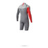 Mystic Nick Davies 2/2 Gbs Shortarm Shorty Zip Combinaison De Plongée - Rouge