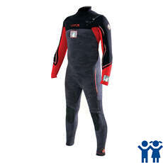 Body Glove Junior Slant 5 / 3Mm Chest Zip Wetsuit - Charbon Rouge Camo