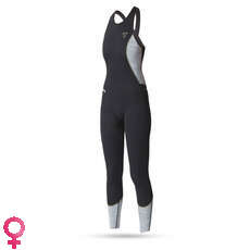 Femmes Mystiques Diva 3 / 2Mm Sup Long John Combinaison - Gris Femmes Mystiques Diva 3 / 2Mm Sup Long John Combinaison - Gris