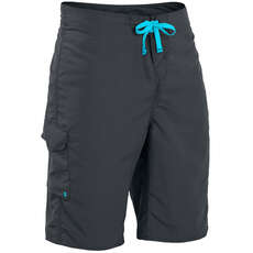 Palm Skyline Board Shorts - Jet Gris