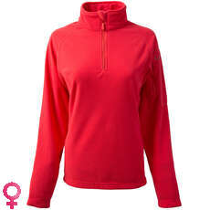 Gill Womens Grid Microfleece - Coral Gill Womens Grid Microfleece - Coral