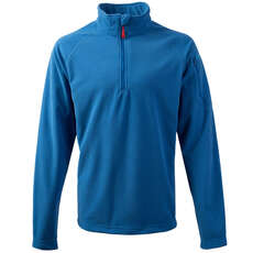 Gill Grid Microfleece Zip Neck - Bleu Gill Grid Microfleece Zip Neck - Bleu
