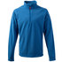 Gill Grid Microfleece Zip Neck - Bleu