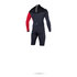 Mystic Len10 3/2 Gbs Double Fz Longarm Shorty Wetsuit - Noir