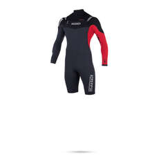 Mystic Len10 3/2 Gbs Double Fz Longarm Shorty Wetsuit - Noir Mystic Len10 3/2 Gbs Double Fz Longarm Shorty Wetsuit - Noir