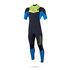 Star Mystic 3/2 Gbs Double Zip Avant Shortarm Wetsuit - Lime