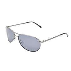 Sinner Prime Lunettes De Soleil Aviateur - Argent Métal / Smoke Mirror