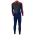 Animal Lava 4/3 Combinaison Backzip Blindstitched - Marine Foncé