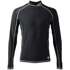Gill Mens Pro Rash Veste À Manches Longues - Noir Gill Mens Pro Rash Veste À Manches Longues - Noir