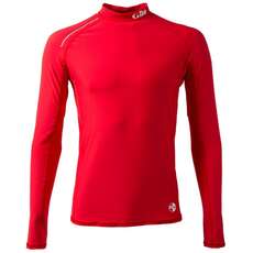 Gill Mens Pro Rash Veste À Manches Longues - Rouge Gill Mens Pro Rash Veste À Manches Longues - Rouge