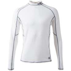 Gill Mens Pro Rash Veste À Manches Longues - Blanc Gill Mens Pro Rash Veste À Manches Longues - Blanc