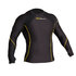 Gul Evotherm Long Sleeve Thermal Rash - Noir / Jaune