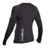 Gul Womens Evotherm À Manches Longues Rashguard Thermique - Noir