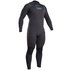 Combinaison Gul Flexor Iii À Zips Au Dos Et À L'arrière, Taille 3/4, - Noir