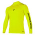 Gilet Rash À Manches Longues Magic Marine Cube - Jaune Flash