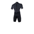 Mystic Brand 3/2 Flatlock Shorty Combinaison - Noir