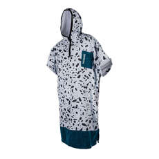 Mystic Allover Print Poncho / Molleton / Robe À Langer - Sarcelle Mystic Allover Print Poncho / Molleton / Robe À Langer - Sarcelle