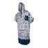 Mystic Allover Print Poncho / Molleton / Robe À Langer - Sarcelle