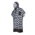 Mystic Allover Print Poncho / Molleton / Robe À Langer - Gris Clair