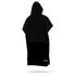 Poncho Mystique / Toison / Robe À Bascule - Noir / Gris
