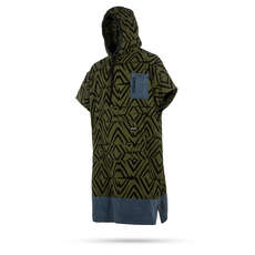 Mystic Allover Imprimer Poncho / Toison / Robe En Changement - Armée